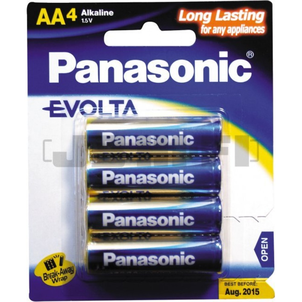 Panasonic Evolta LR6EG/4B AA Battery -4pcs