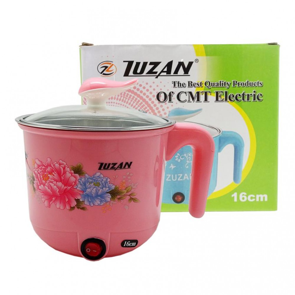 Zuzan Electric Pot 16cm 600ml 400W 3 Colours