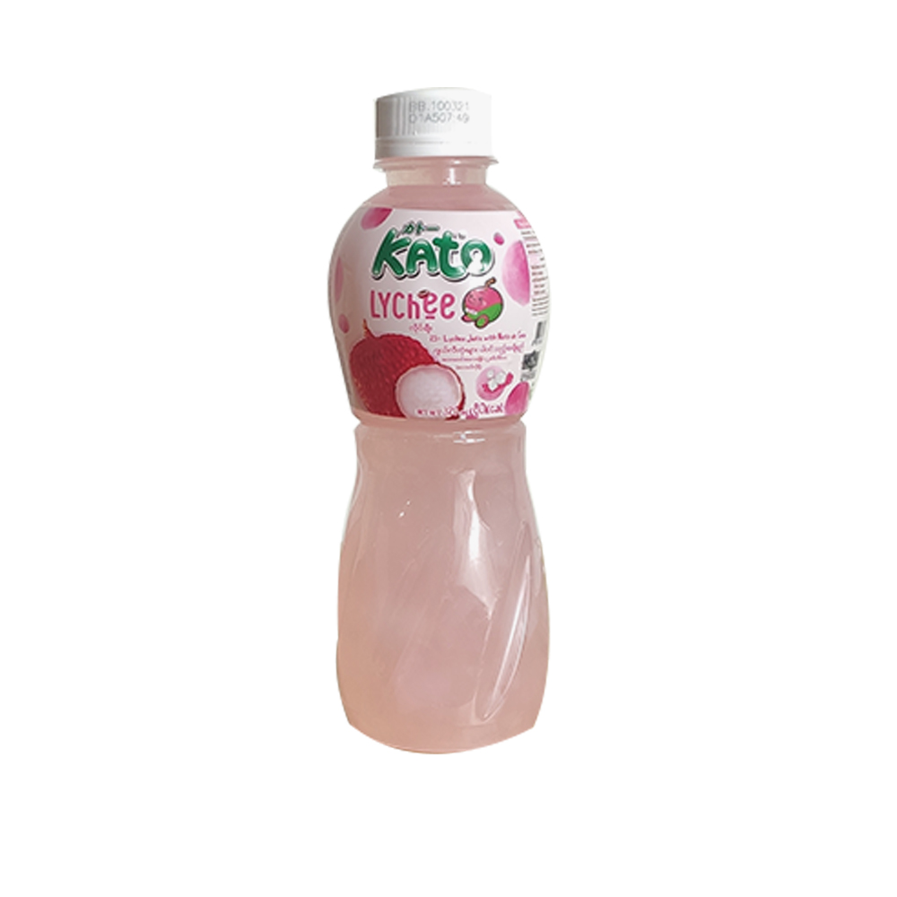 Kato Lychee Juice With Nata De Coco 320ml