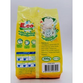 E.Co Naturals Thanakha and Fresh Flowers Laundry Powder 750g