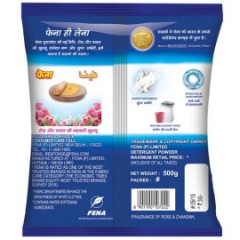 Fena Detergent Powder Rose & Chandan 500 g