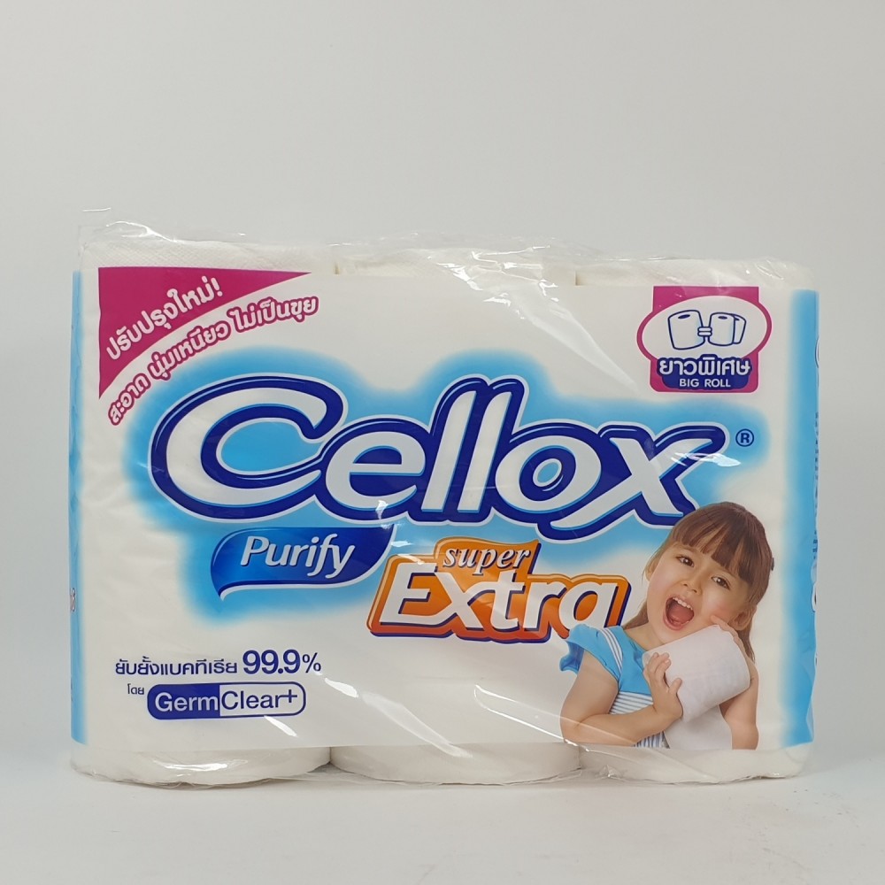 Cellox Super Extra Purify Big Roll 6pcs
