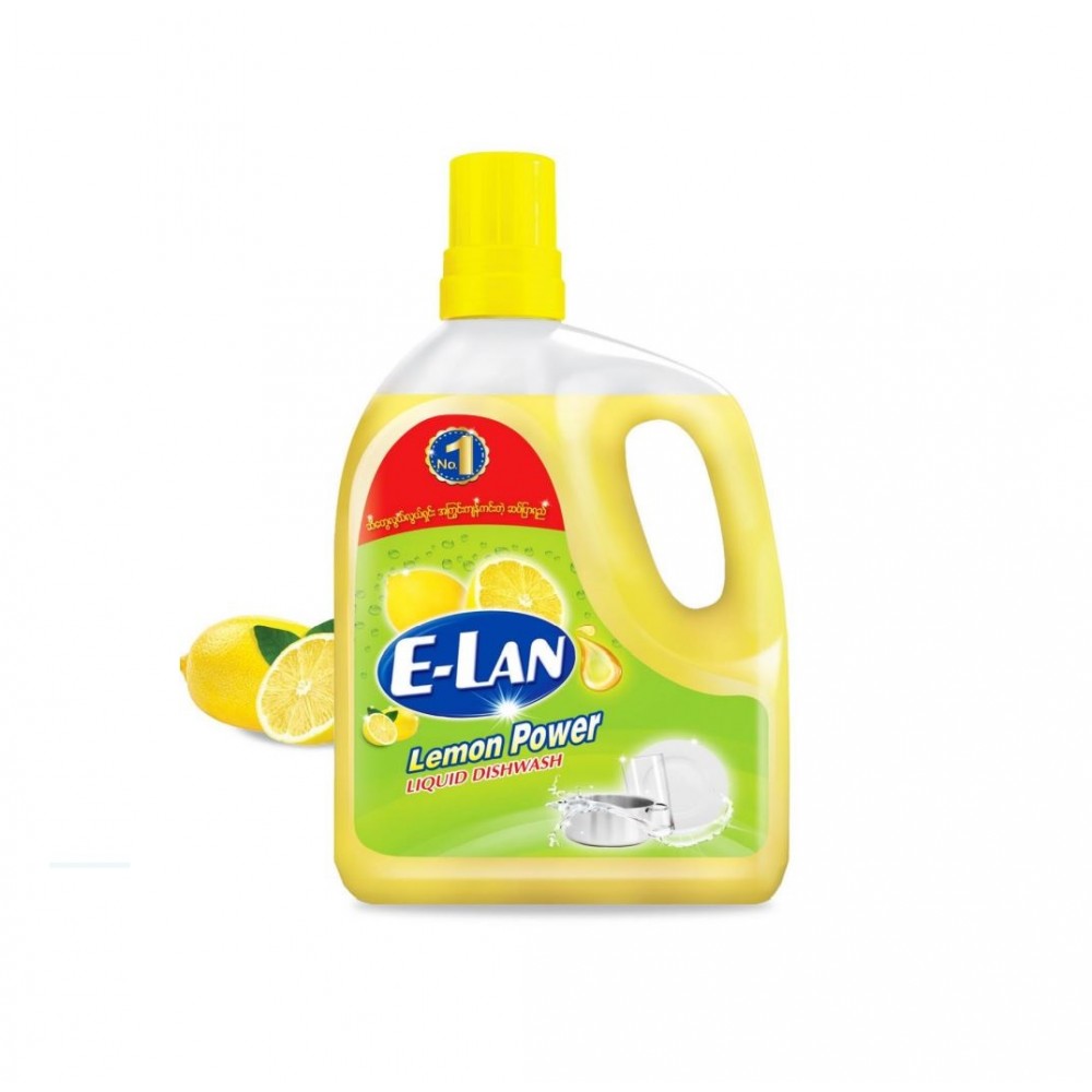 E-Lan Liquid Dishwashing Lemon Power 3Kg