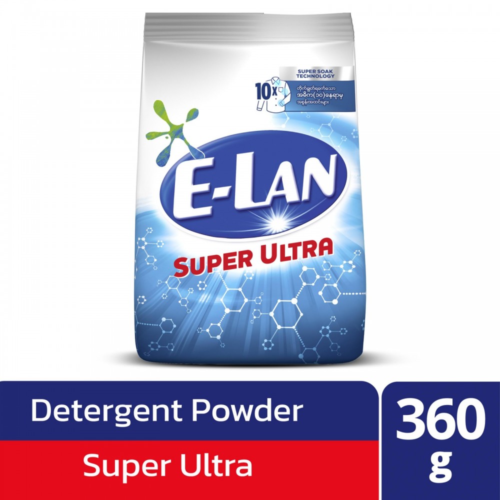Elan Super Ultra Detergent Powder 360g