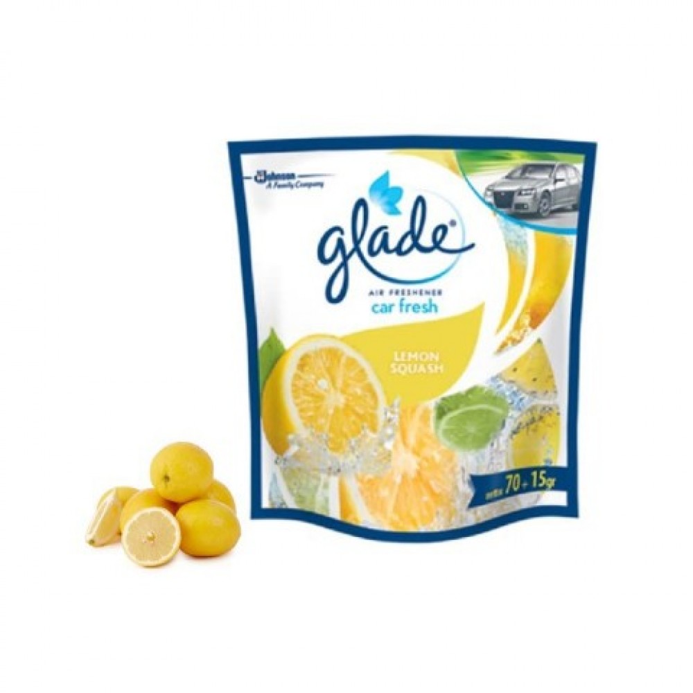 Glade Car Fresh Lemon 70g