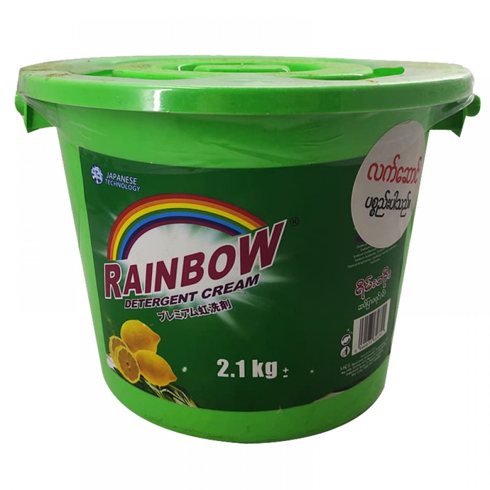 Rainbow Detergent Cream Green 2.1kg