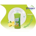 D Family Dishwashing Liquid Lemon 1000ml 