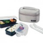 Lock and Lock  HPL752DG  Lunch Box Set 2P Dark Gray