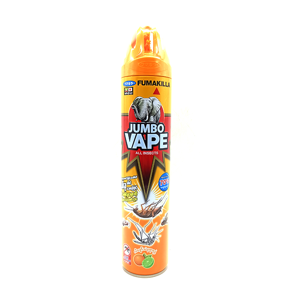 Jumbo Vape Fumakilla All Insects Killer Lime & Orange 600ml