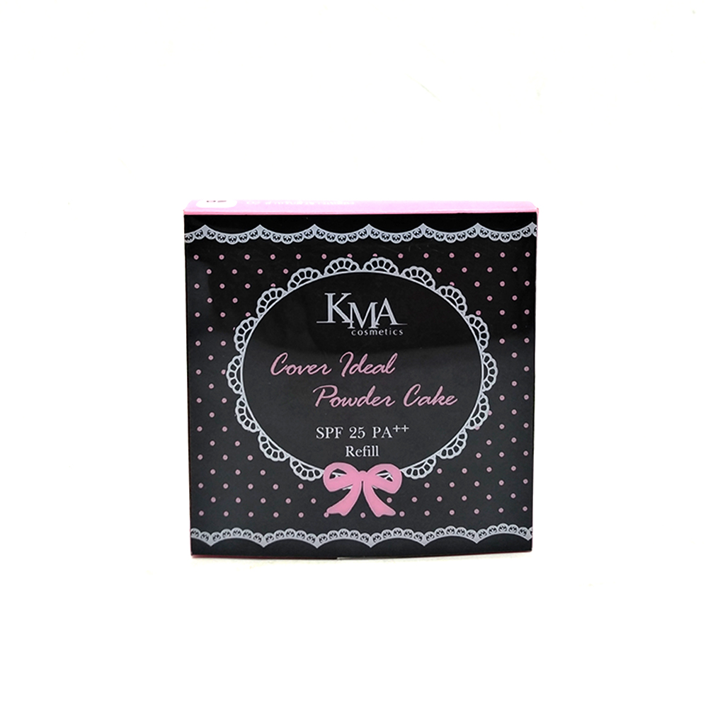 Kma Cosmetics Cover Ideal Powder Cake SPF-25 PA++ 11g 1-Best By PK CMNR O2 (Refill)