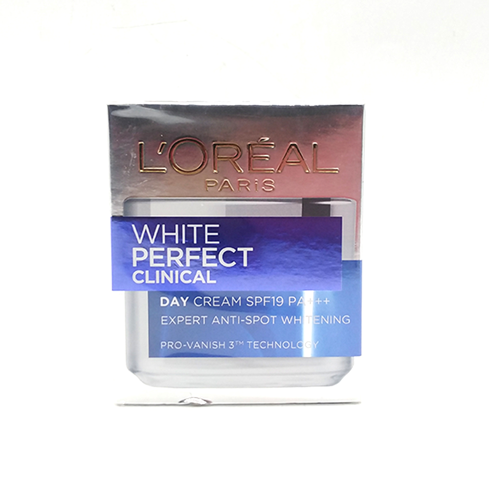 Loreal White Perfect Clinical Expert Anti-Spot Whitening Day Cream SPF 19 PA+++ 50ml