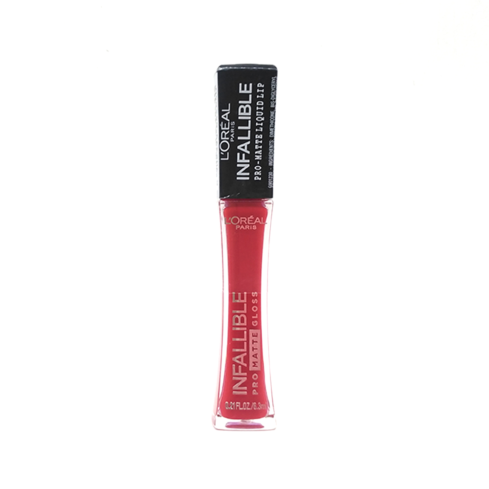 Loreal Infallible Pro-Matte Gloss Liquid Lip 6.3ml 308-Shanghai Scarlet