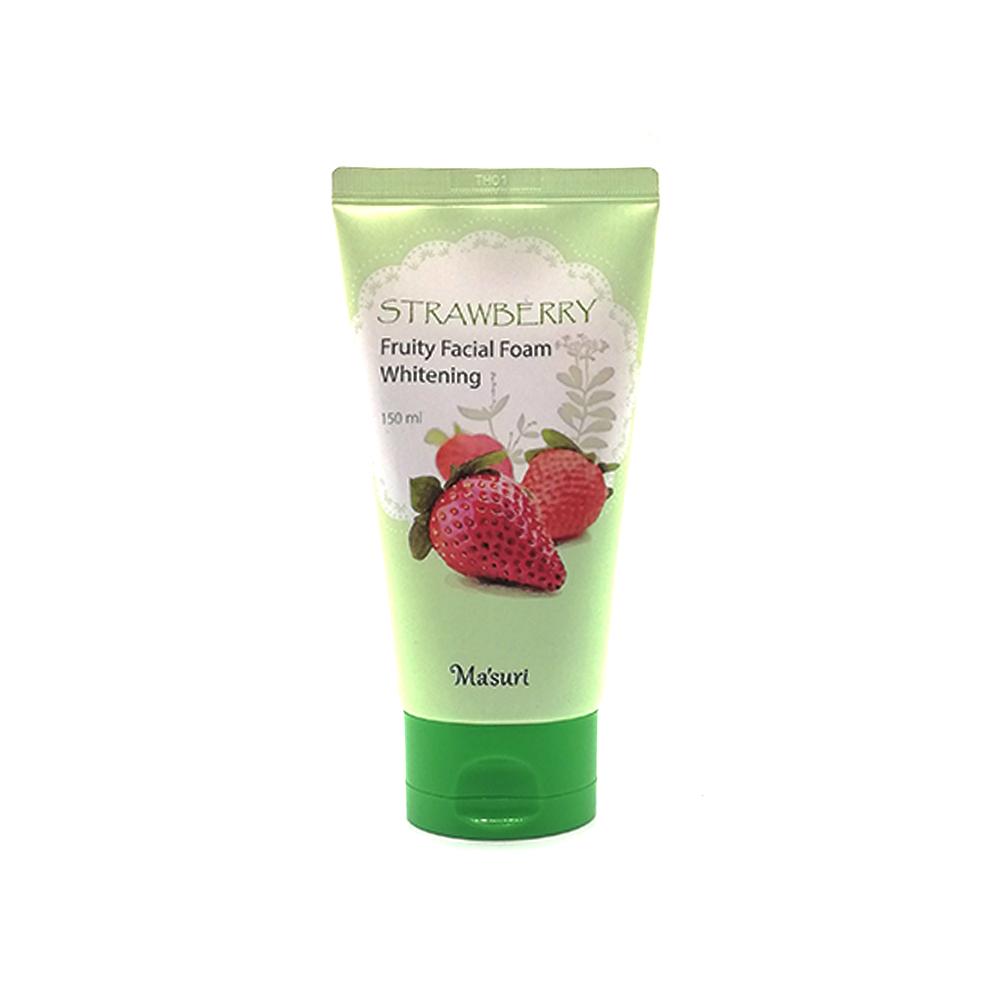 Ma'suri Strawberry Fruity Facial Foam Whitening 150ml