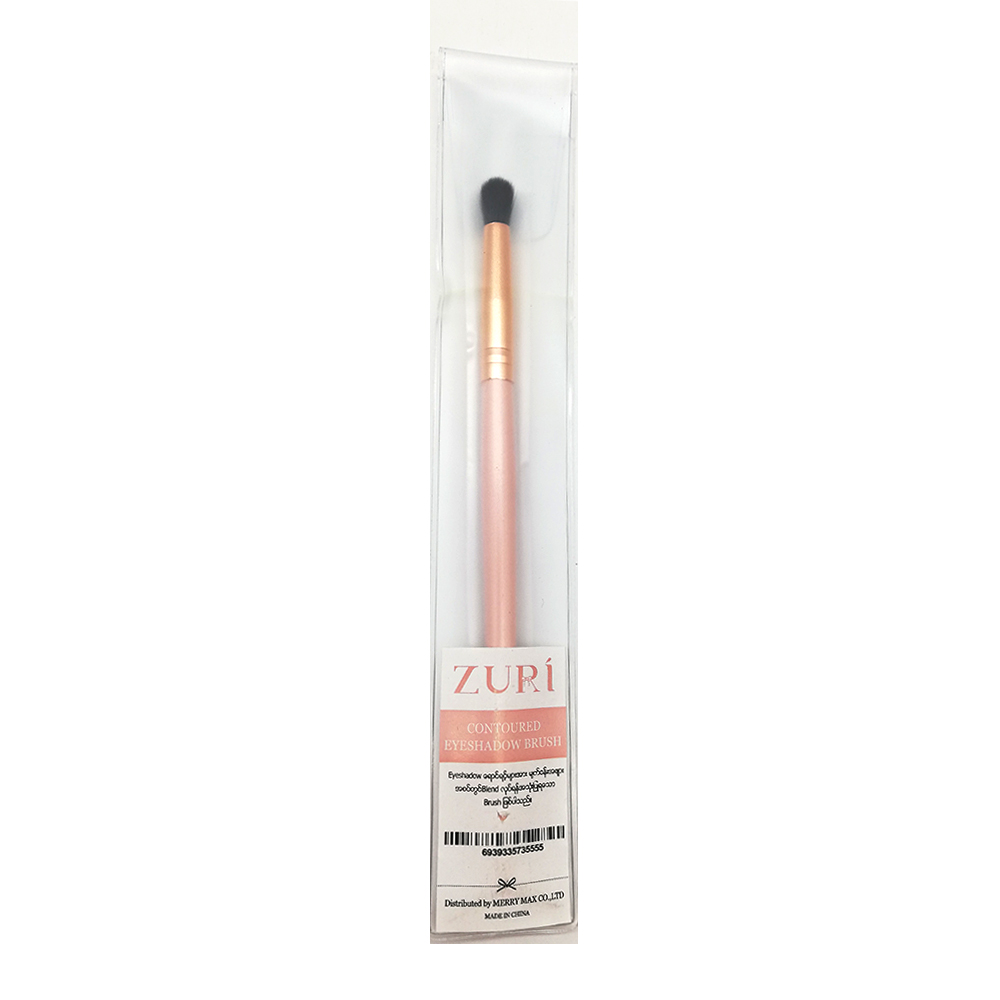 Zuri Contoured Eyeshadow Brush 