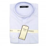 Mandalay Men White Shirt L/S (Three Rifle Thar Lel Gatone)