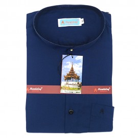 Mandalay Men Color Shirt S/S (Three Rifle Thar Lel Gatone)