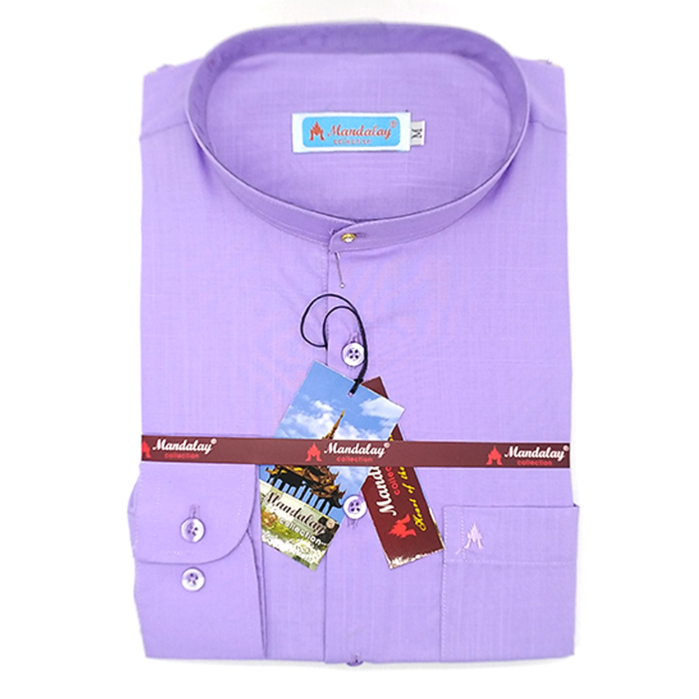 Mandalay Men Color Shirt L/S (A Chit Thar Lel Gatone)