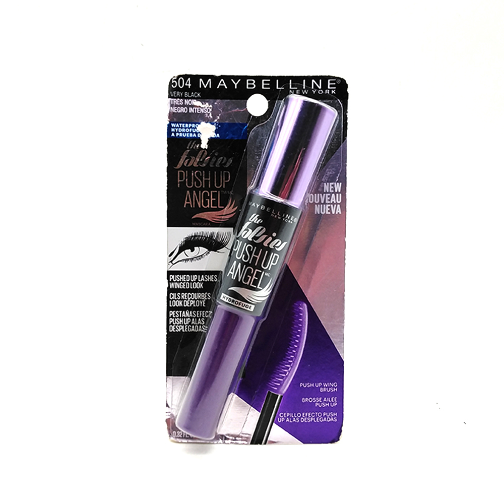 Maybelline Push Up Angel Waterproof Mascara 9.7g (Very Black)