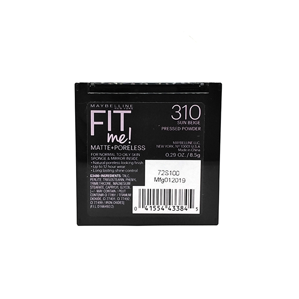 Maybelline Fit Me! Pressed Powder – Smudged Package (Buy 1, Get 1 20% Off – Add 2 To Cart)