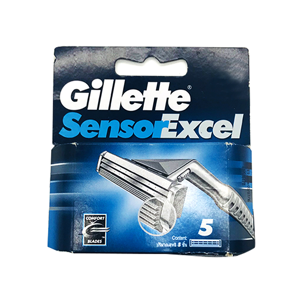 Gillette Sensor Excel Refill 5 Cartridges