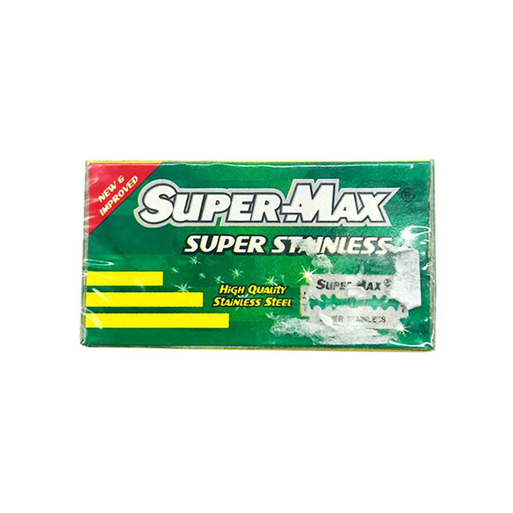 Super Max Super Stainless Blades 5's