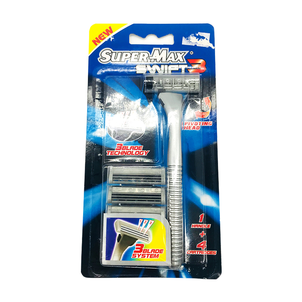 Super Max Swift 3 Razor 5 Cartridges