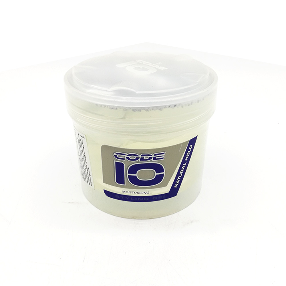Code-10 Natural Hold Hair Styling Gel 125ml