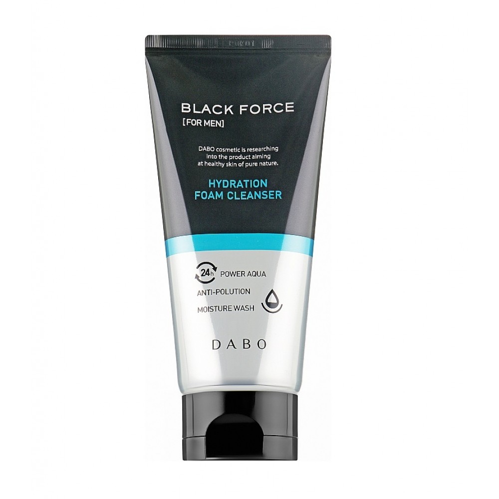 Black Force For Men Hydration Foam Cleanser 120ml