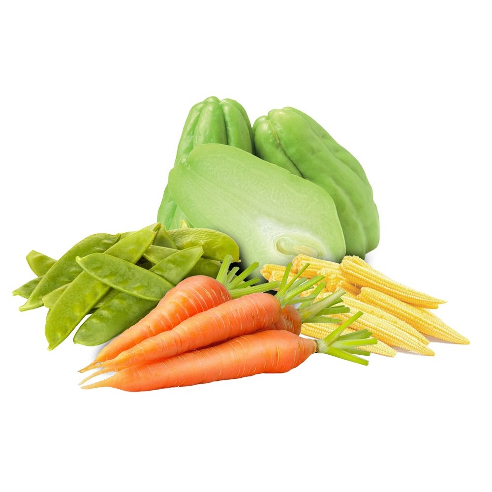 Mixed Vegetable ( Chayote, Carrot, French Bean, Baby Corn )