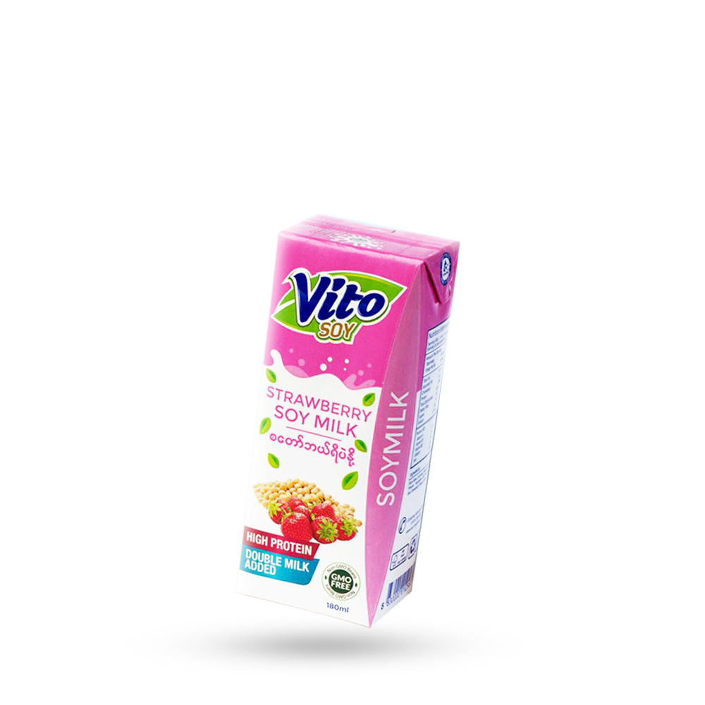 Vito Soy Milk Strawberry 125ml