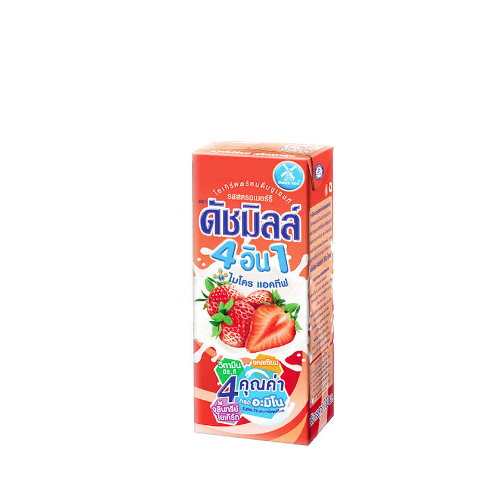 Dutch Mill Yoghurt Strawberry 180ml