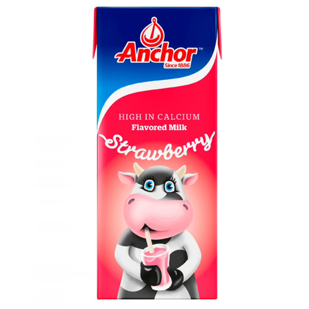 Anchor UHT Strawberry Milk 3's 250ml