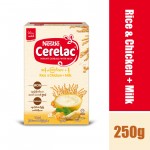 Nestle Cerelac Instant Cereal With Milk Rice & Chicken 250g