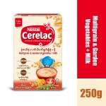 Nestle Cerelac Instant Cereal With Milk Multigain & Garden Vegetables 250g