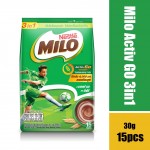 Milo Chocolate Flavored Malt Beverage 3 In 1 30g