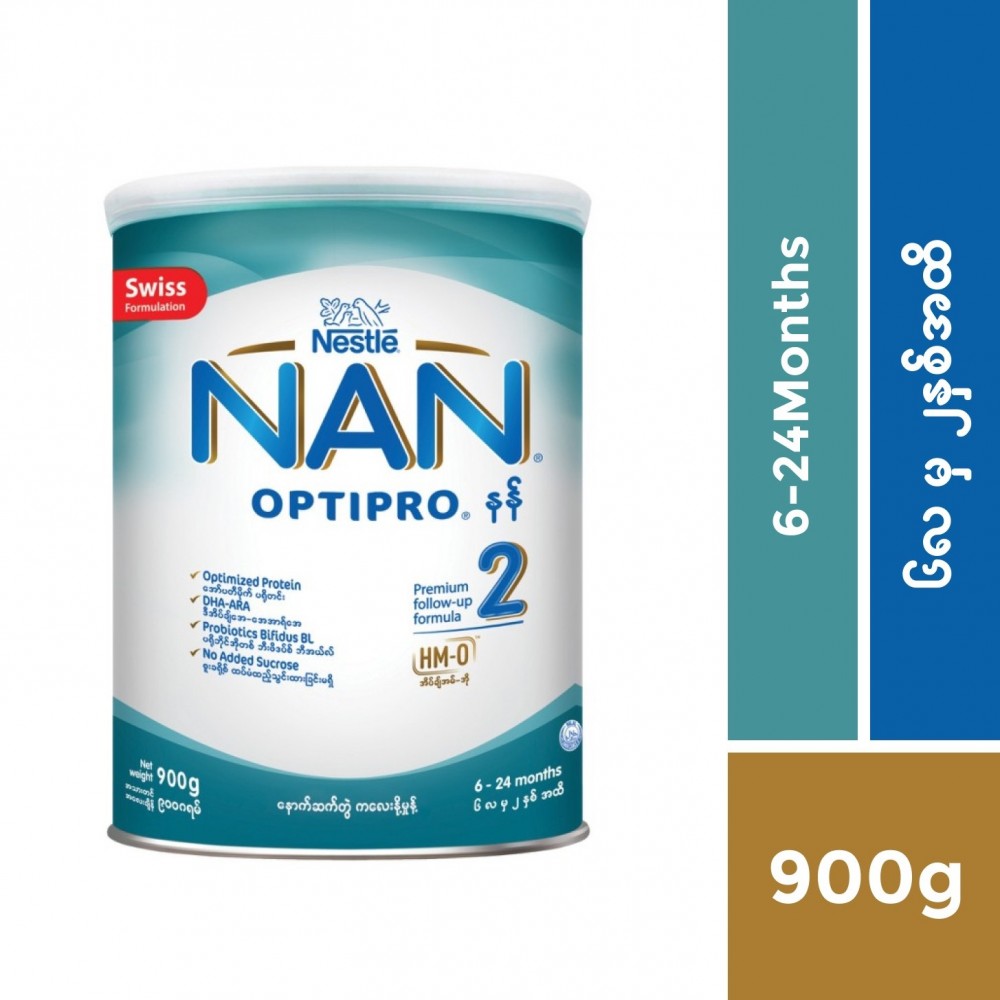 Nestle Nan Optipro Milk Powder Step 2 (6 to 24 Months) 900g