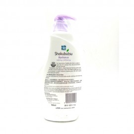 Shokubutsu Body Foam Radiance Calming & Whitening Lavender & Rosemary 900ml