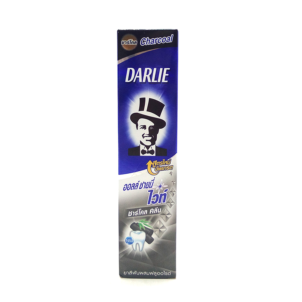 Darlie Toothpaste All Shiny White Charcoal Clean 140g