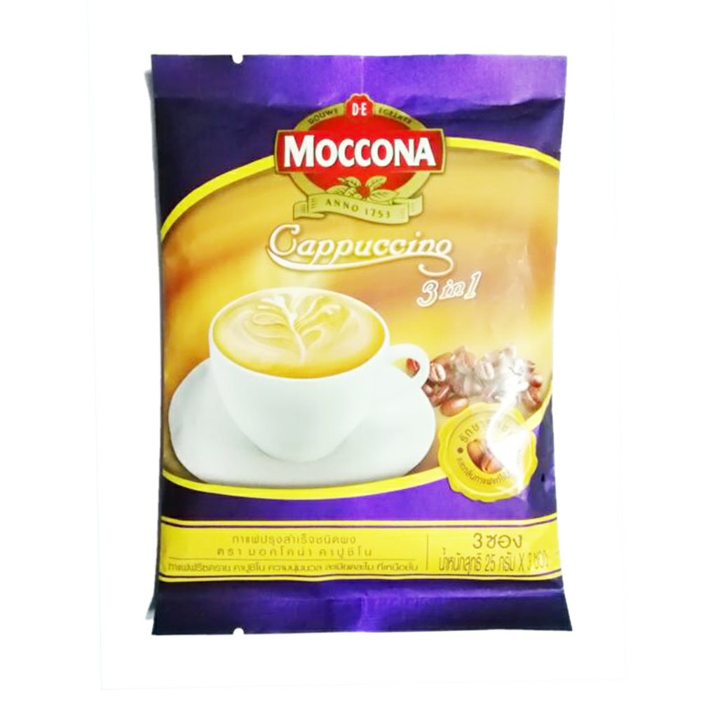 Moccona 3 in 1 Instant Coffeemix Cappuccino 12's 300g