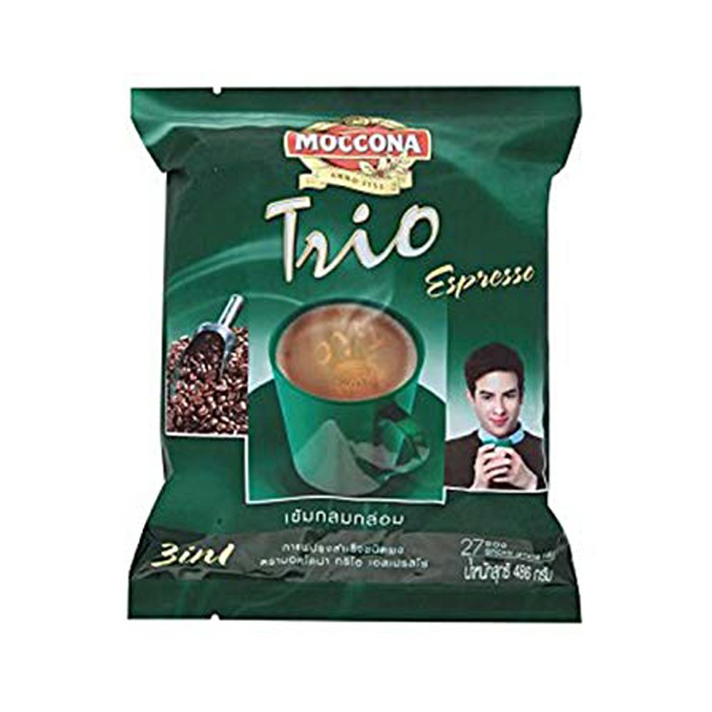 Moccona Trio 3 in 1 Instant Coffeemix Expresso  27's 486g