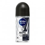 Nivea men 48hr roll on invisible black and white deodorant anti perspirant 25 ml