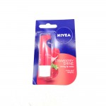 Nivea Lip Stick Strawberry Shine Caring Lip Balm 4.8g
