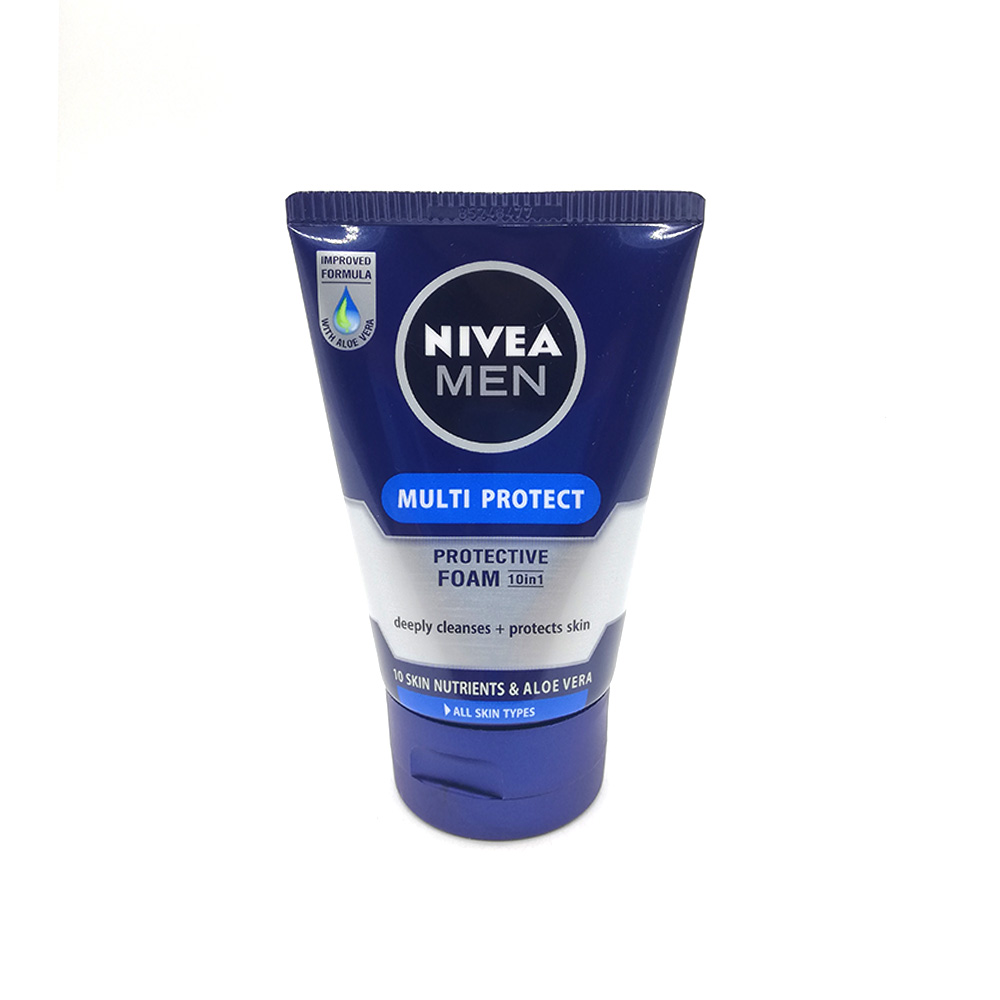 Nivea Men Facial Cleanser Multi Protect Foam 100g