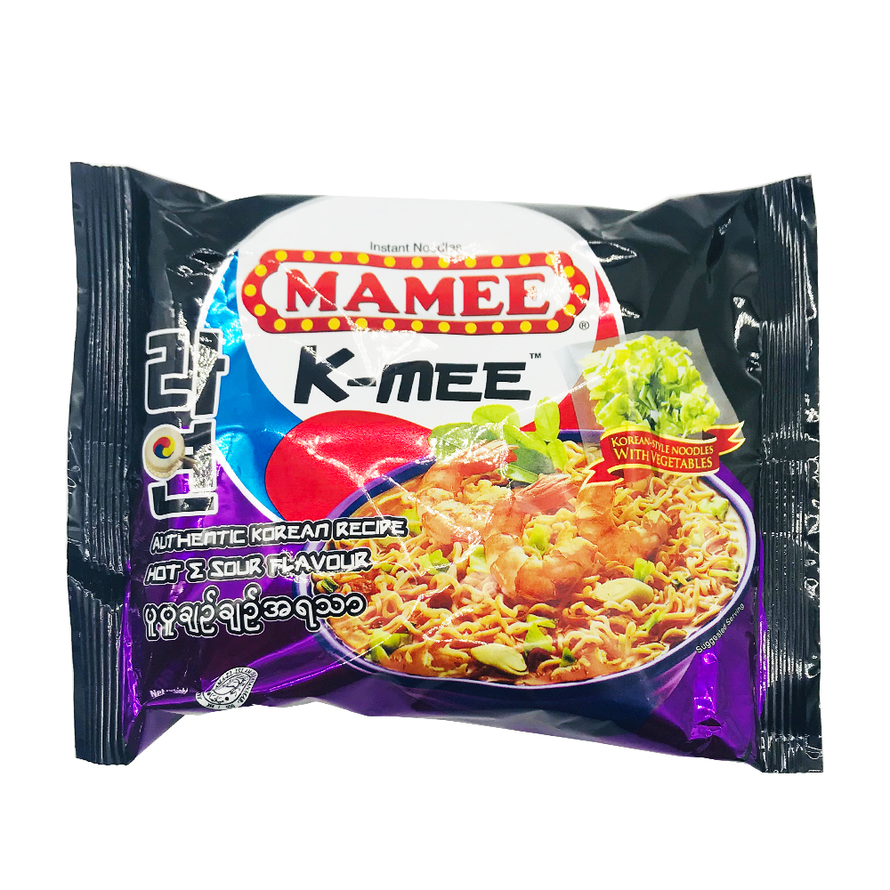 Mamee K-mee Instant Noodle Hot & Sour Flavour 70g