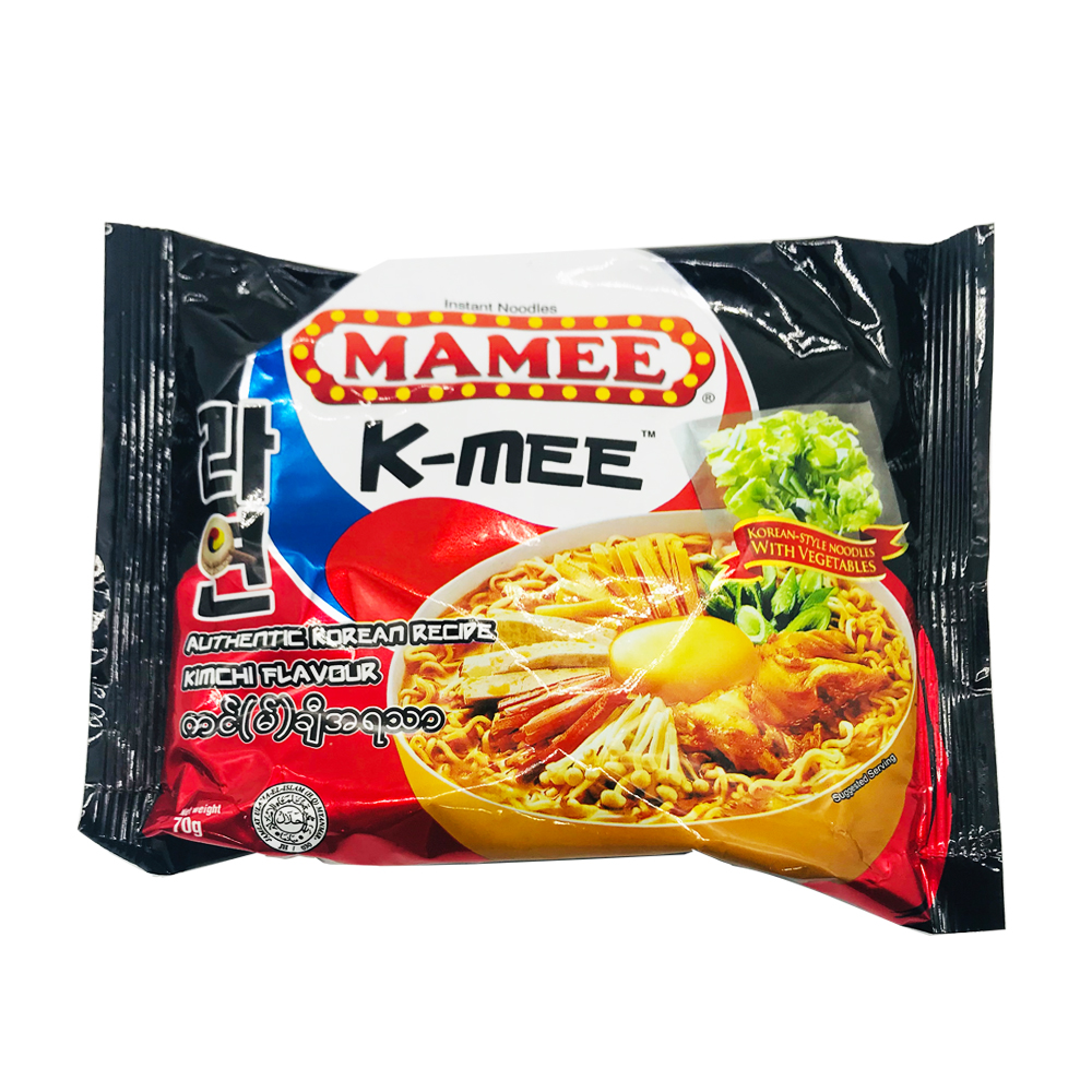 Mamee K-Mee Instant Noodle Kimchi Flavour 70g