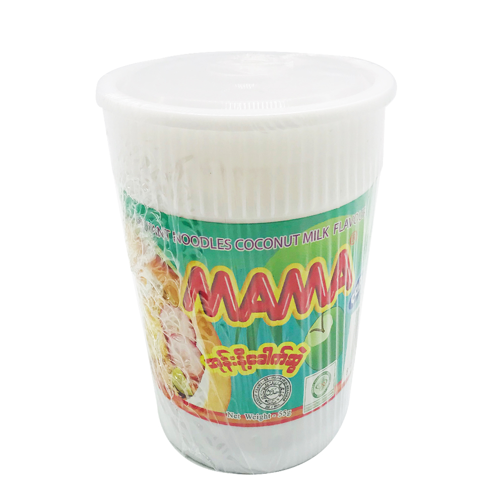 Mama Instant Noodle Coconut Milk Flavour Cup 55g