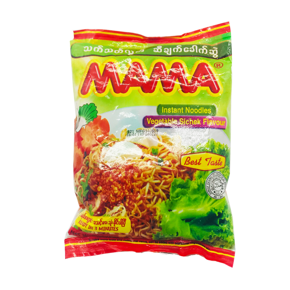 Mama Instant Noodle Vegetable Sichek Flavour 55g