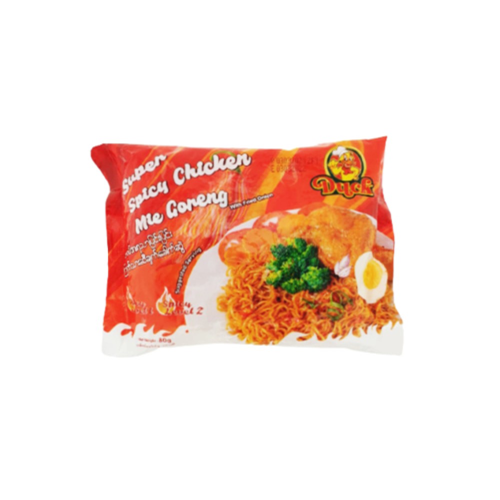 Duck Instant Noodle Sper Spyci Chicken Mic Goreng 80g