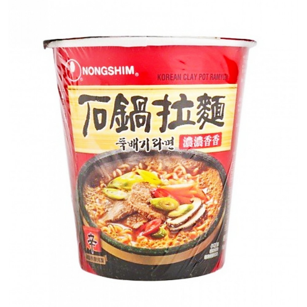 Nongshim Korean Noodle Clay Pot Cup 70g