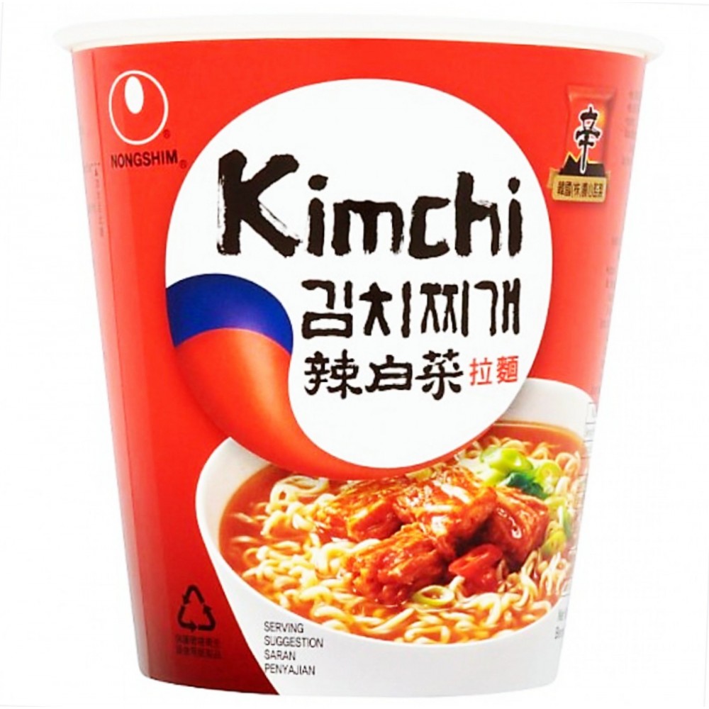 Nongshim Noodle Soup Kimchi Flavor 70g 